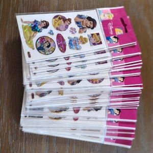 Princess stickers party favors 36pcs